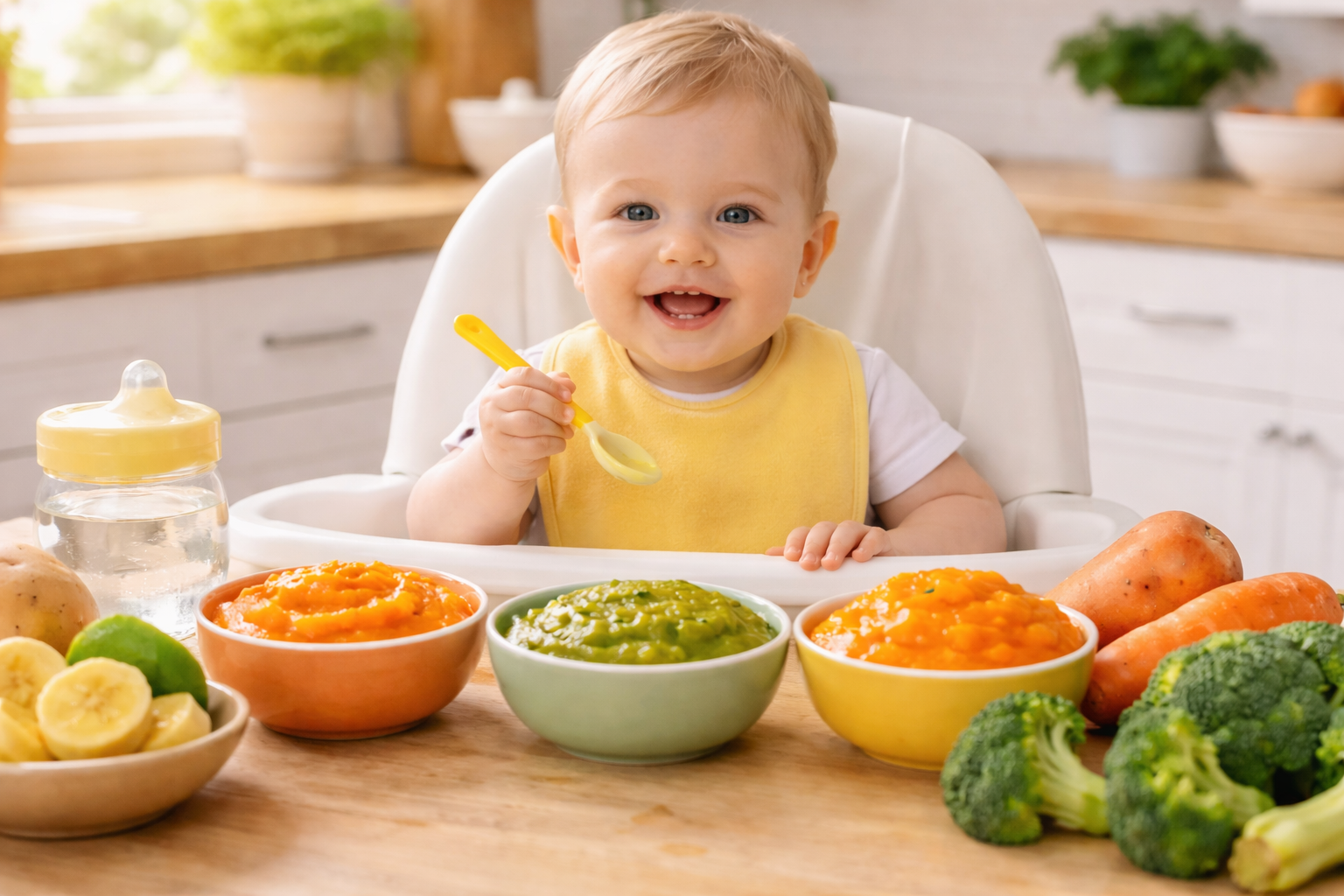 7 Aylık Bebekler İçin Lezzetli ve Besleyici Ek Gıda Tarifleri